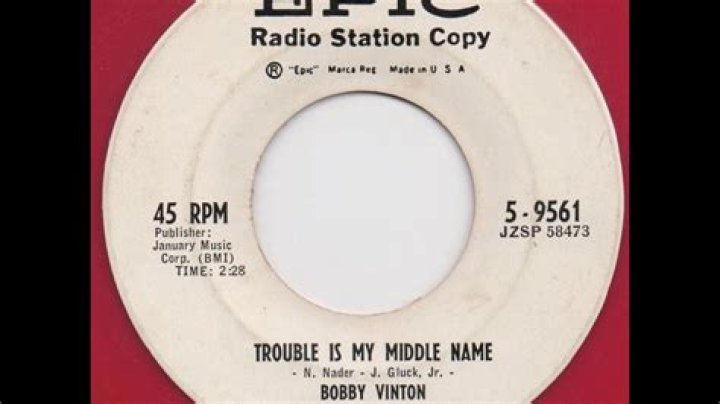 Trouble is my middle name lyrics