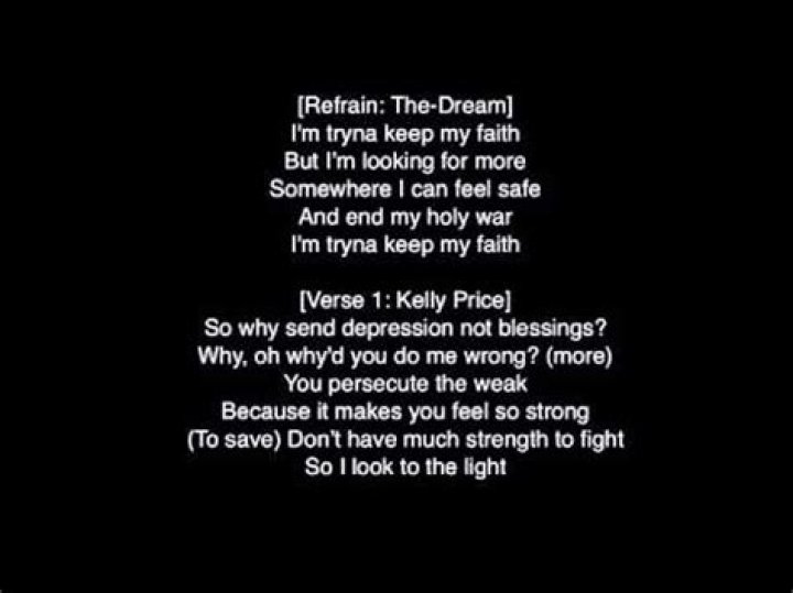 Ultra light beam lyrics