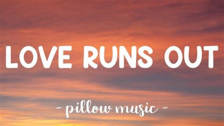 When the love runs out lyrics
