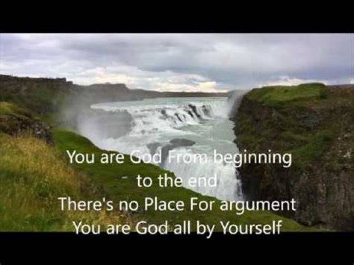 You are god from beginning lyrics